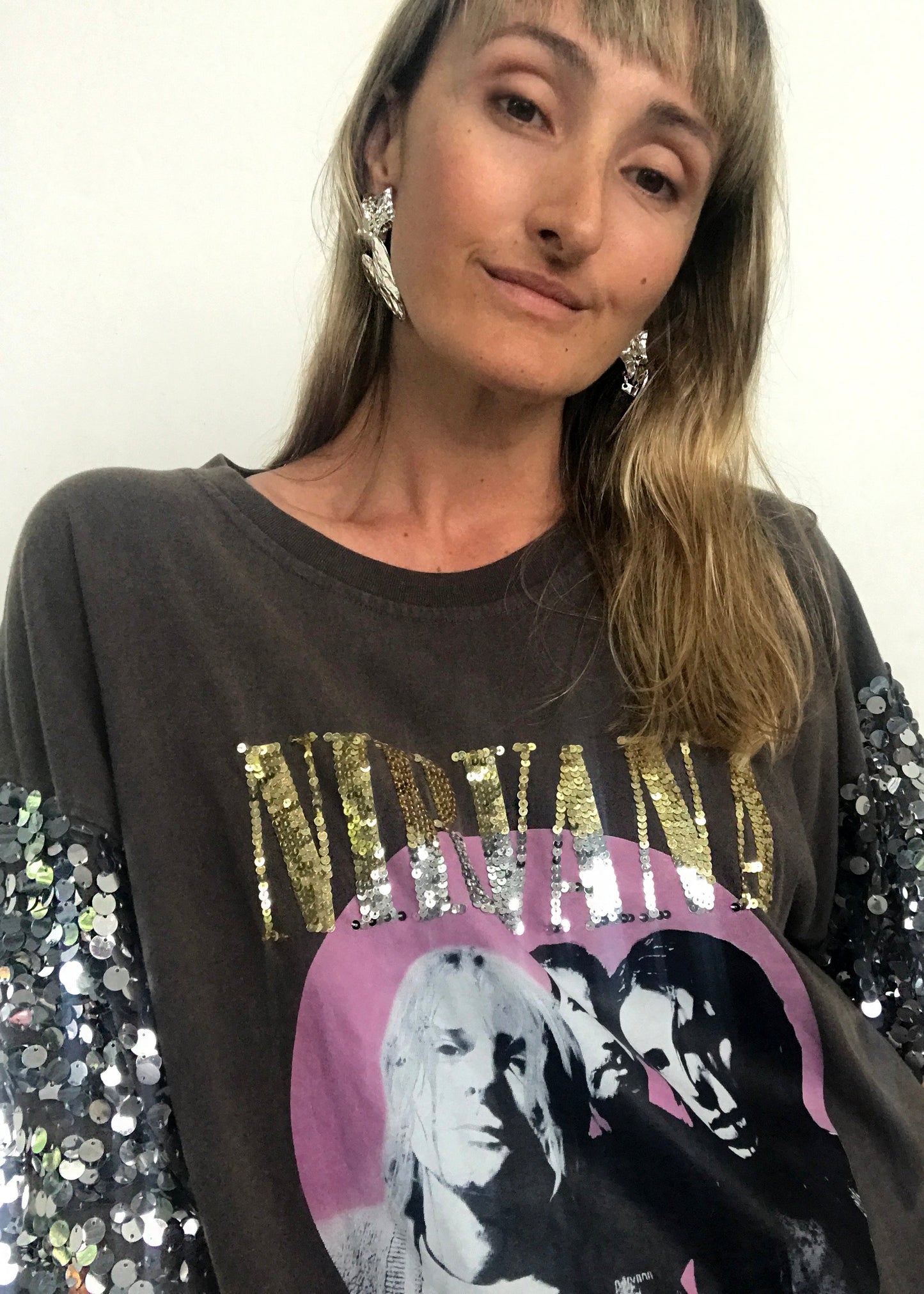 N*rvana Silver Tee